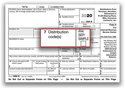 1099-r distribution box 7 codes|form 1099 box 7 codes.